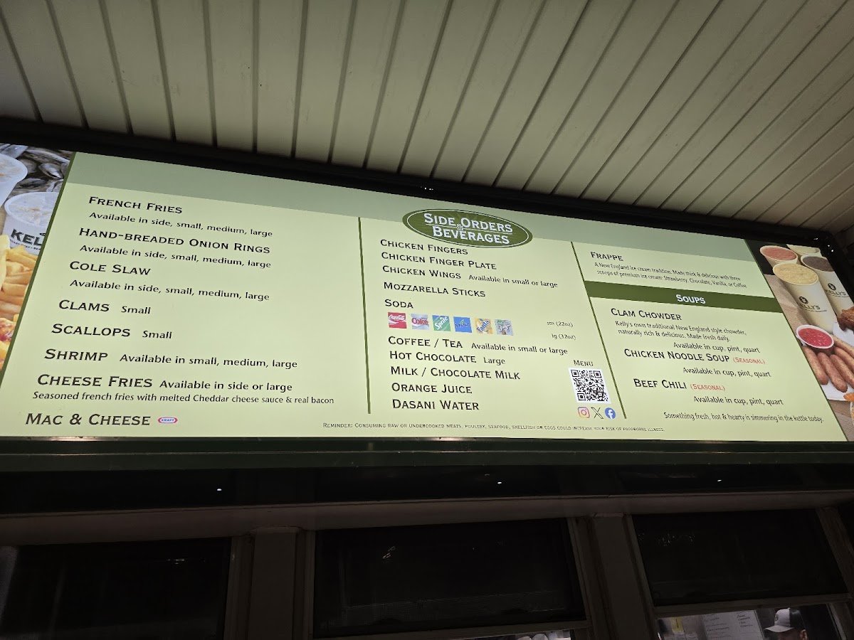 Kelly's Roast Beef Menu - Image 3